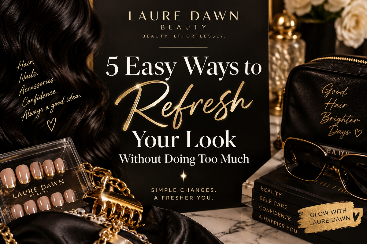 5 Easy Ways to Refresh Your Look Without Doing Too Much ✨