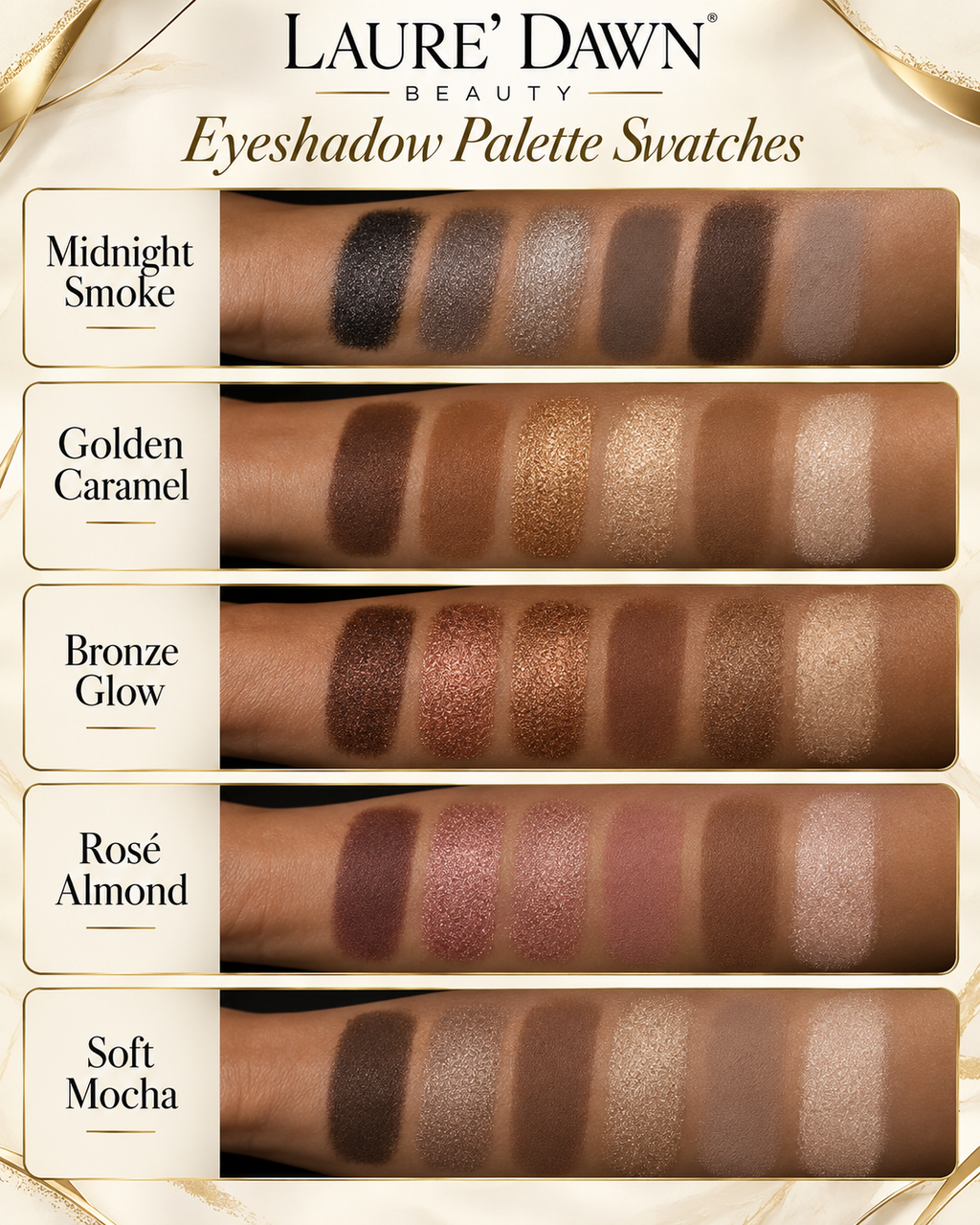 Laure’ Dawn Signature Eyeshadow Palette
