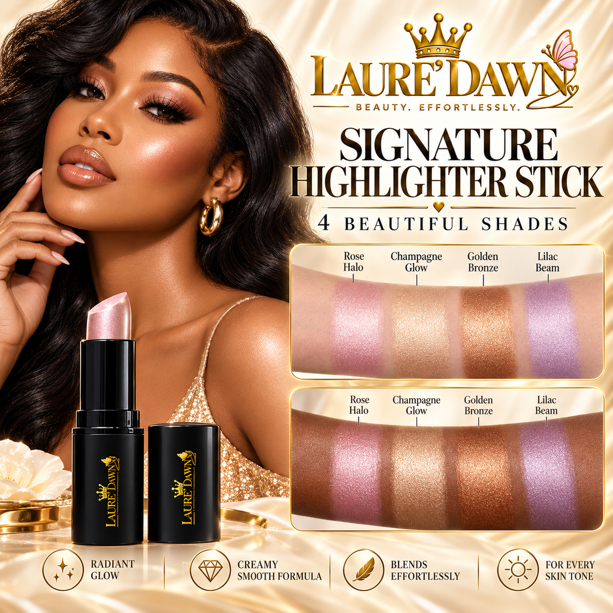 Laure’ Dawn Signature Highlighter Stick