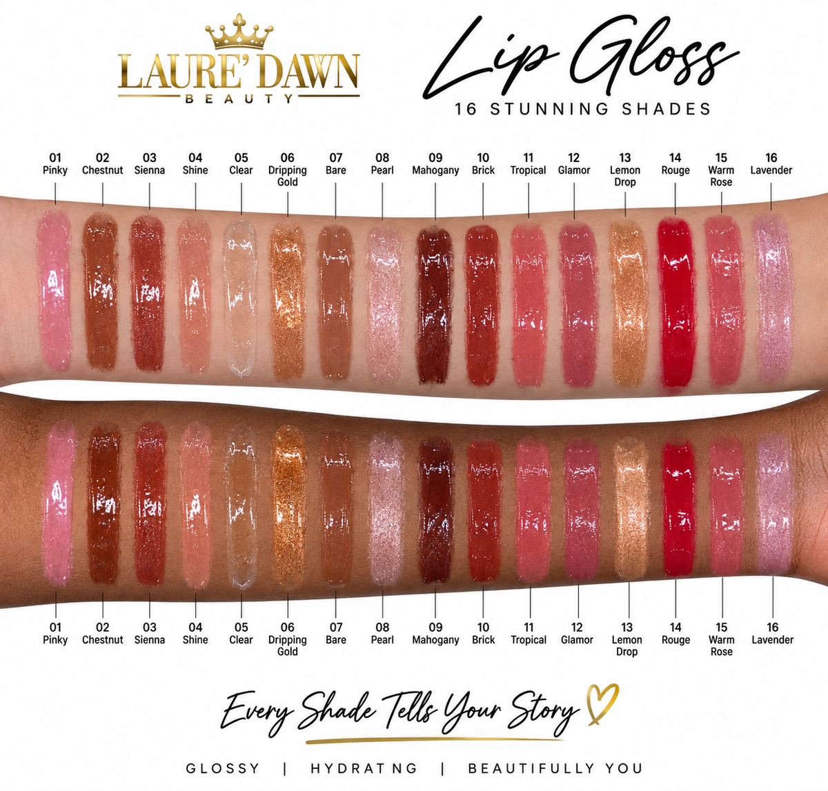 Laure’ Dawn Lip Gloss