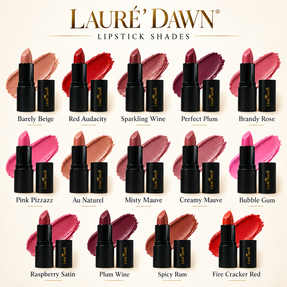 Laure’ Dawn Signature Lipstick