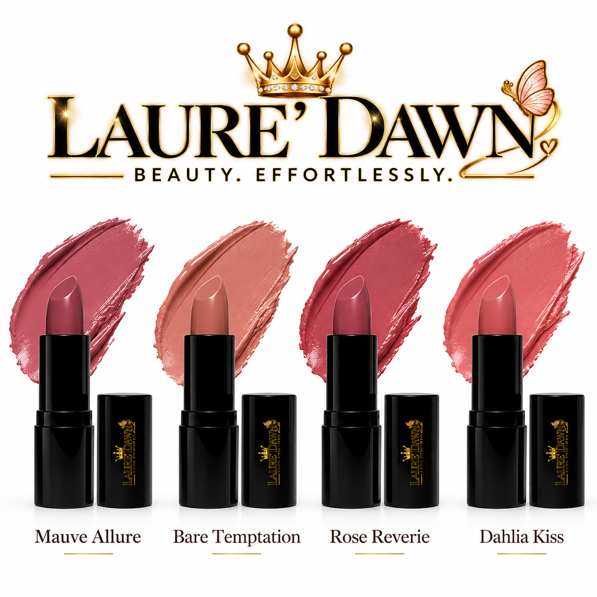 Laure’ Dawn Luxe Cream Lipstick
