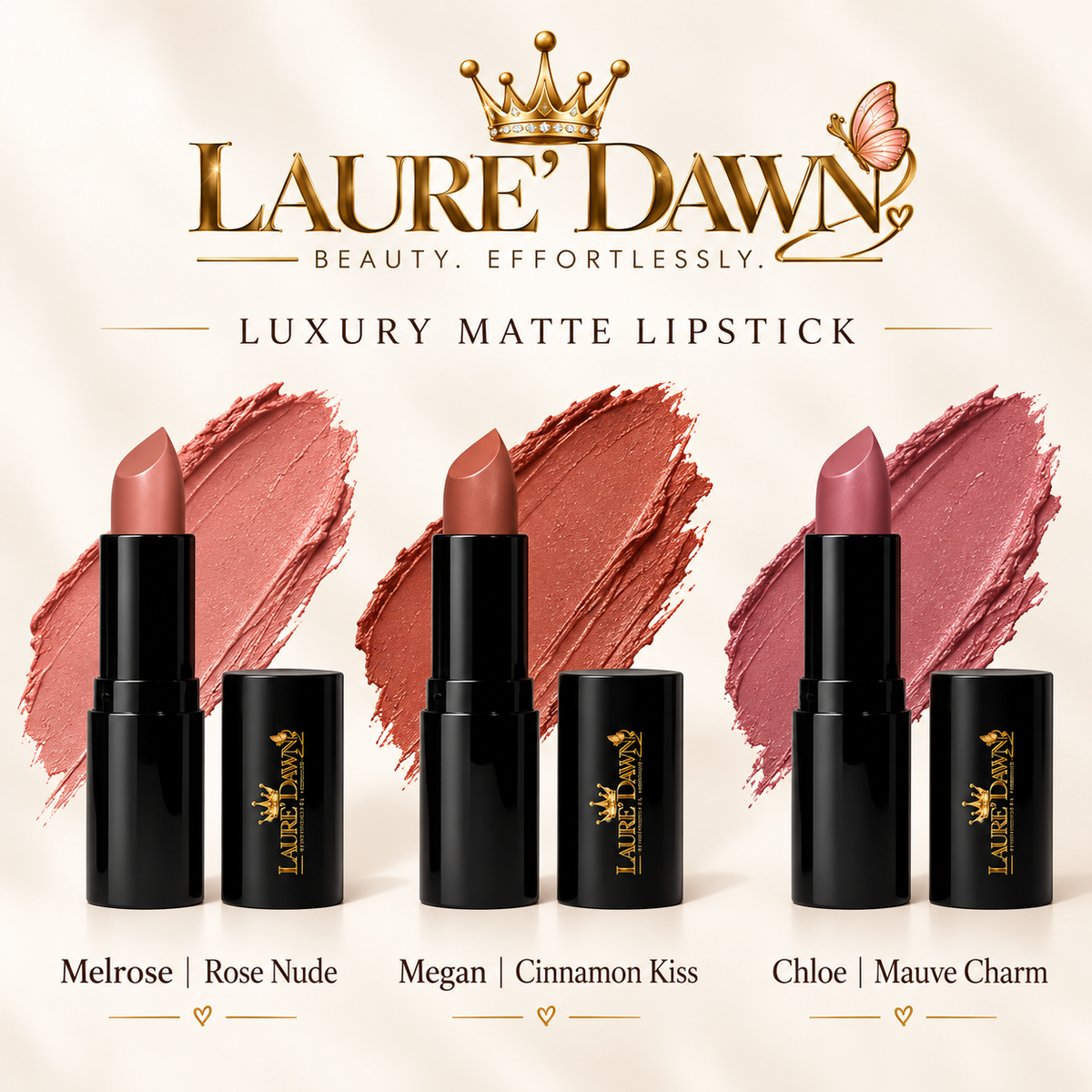 Laure’ Dawn Luxe Matte Lipstick