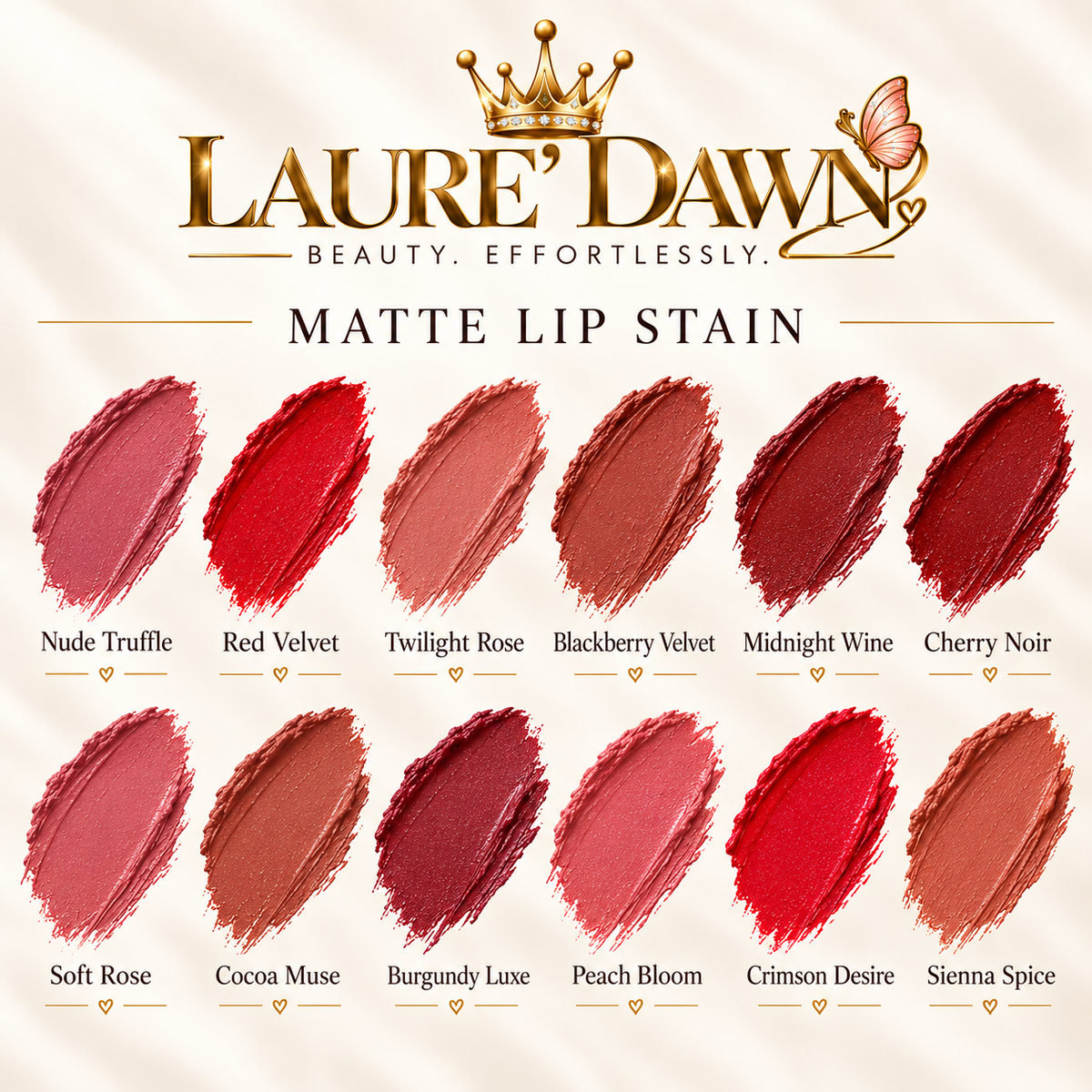 Laure’ Dawn Matte Lip Stain