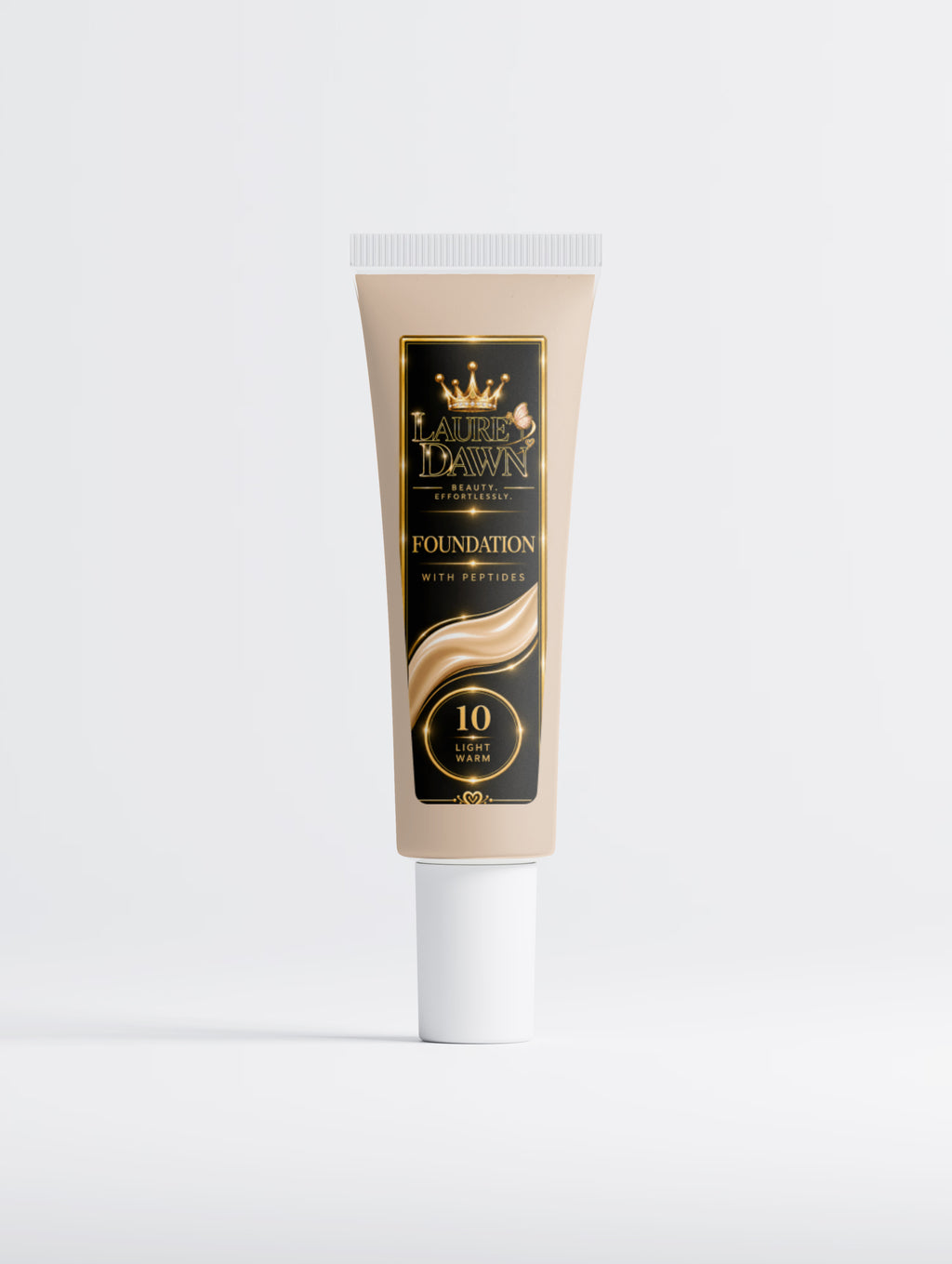 Foundation with Peptides, 10 Light Warm